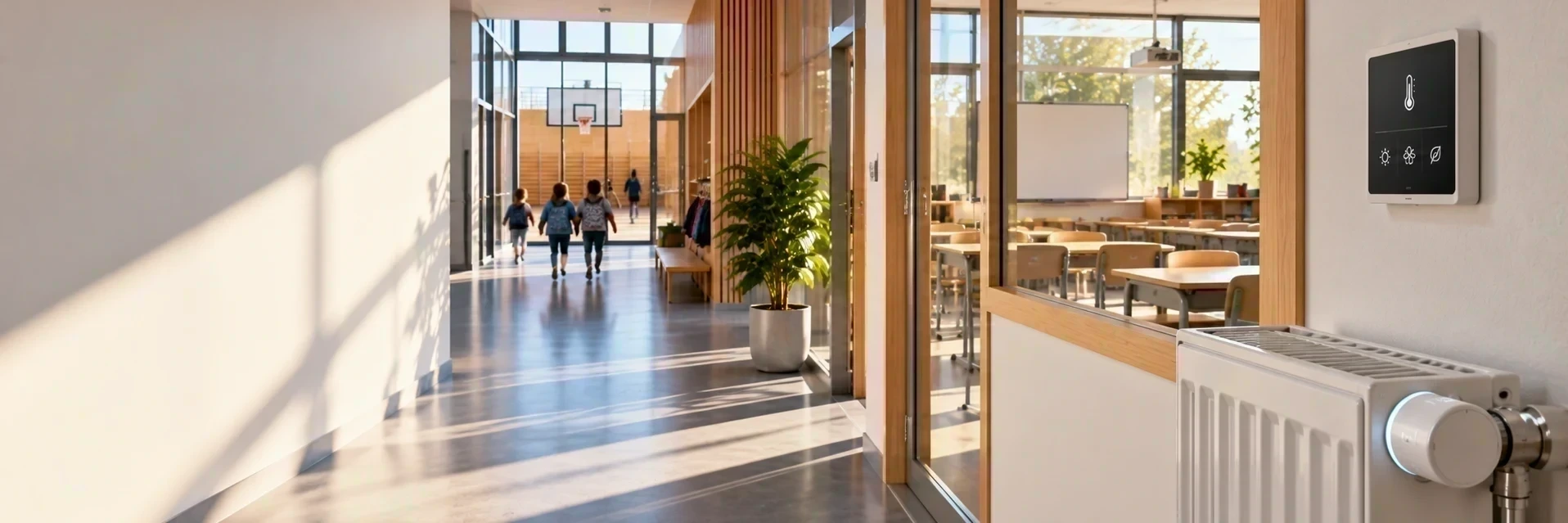 Écoles, mairies et gymnases