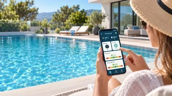 Suivi et pilotage d’équipements de piscine connectés dans l’application