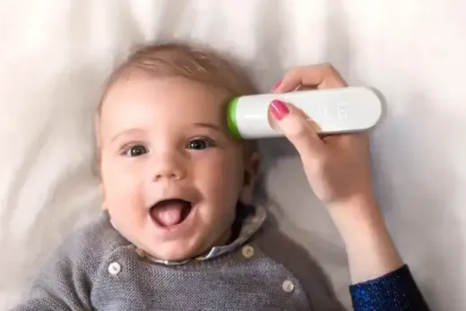 Exemple de thermomètre connecté