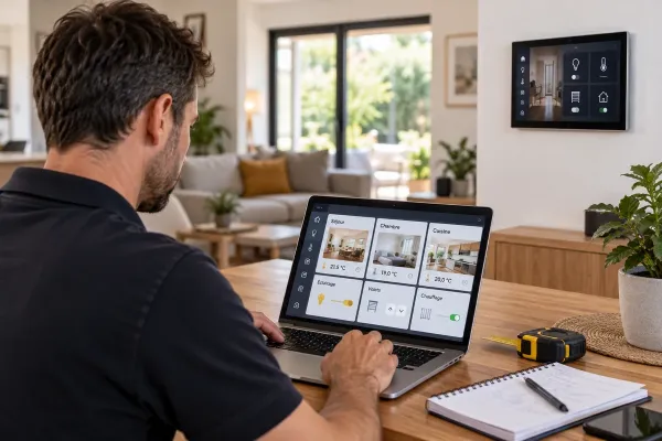 Configuration d’une installation Jeedom sur ordinateur, dans un logement